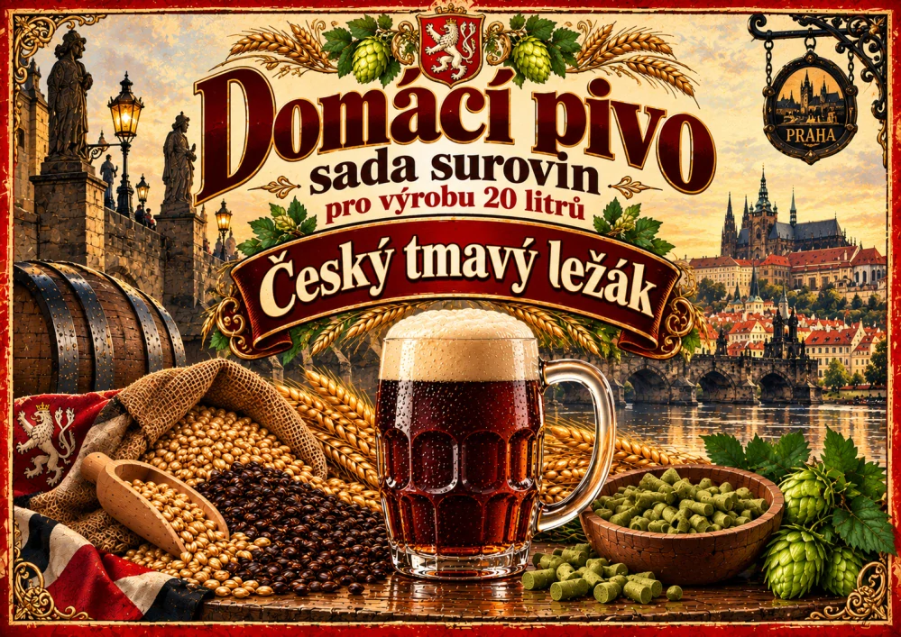 Sada surovin Tmavý ležák