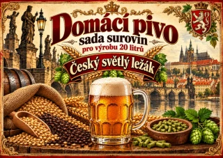 Sada surovin Světlý ležák