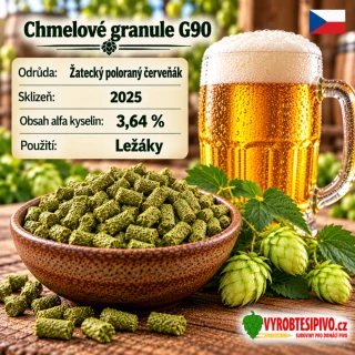 Chmel Žatecký poloraný červeňák