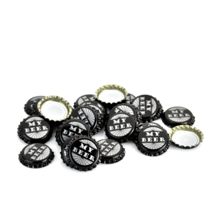 Korunkové zátky 26mm pivní s potiskem My Beer 50ks